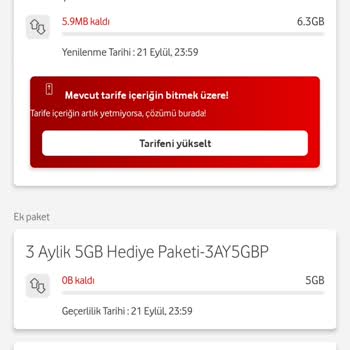 Vodafone Tarife Değişikliği Sonrası İnternet Sorunu ve Müşteri Hizmetlerine Ulaşamama