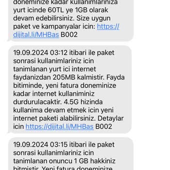 Gece Yarısı Onaysız Ek Paket ve Fatura Şoku