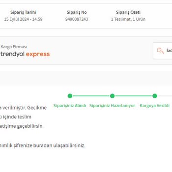 Trendyol Ürün Ulaştıramama Sorunu