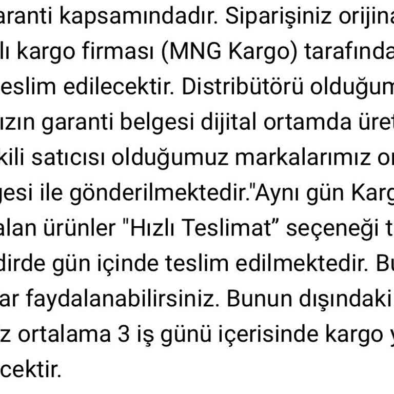 Saat & Saat Teslimat Sorunu Ve İletişim Eksikliği