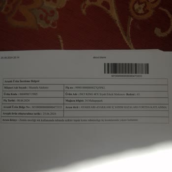 FLO Ayakkabı FLO'DAN Mağdurum. Aldığım Ayakkabıyı Giyemedim.