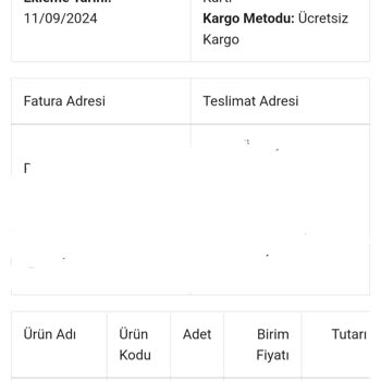 Cepsesuar Satin Aldığım Ürün Gönderilmedi