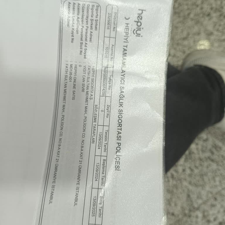 Hepiyi Sigorta Hep İyi Tamamlayıcı Sağlık Sigortası