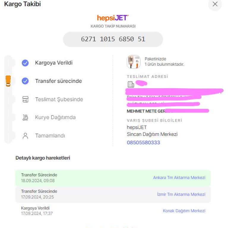 Hepsiburada Ve Hepsijet Kargo Teslimat Sorunu