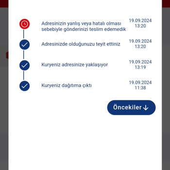Aras Kargo Yanlış Adres Gerekçesiyle Teslim Edilemeyen Kargo Sorunu