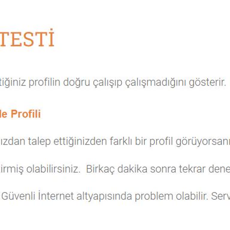 Superonline'ın Güvenli İnternet Ayarı Sorunu