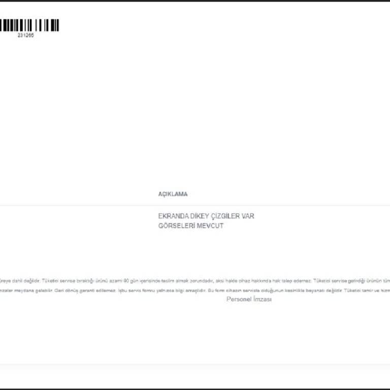 Skytech Marka Televizyon Servis Sıkıntısı (Garantili Cihaz)