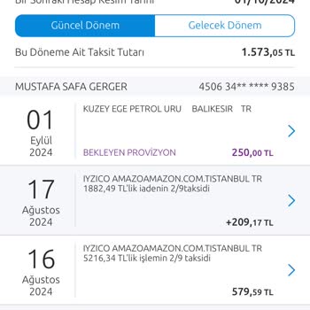 Amazon.com Iyızıco Ve Yapı Kredi