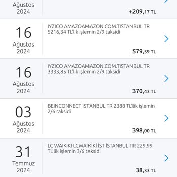 Amazon.com Iyızıco Ve Yapı Kredi