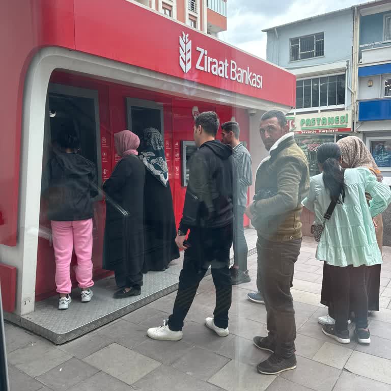 Ziraat Bankası Bankamatiklerinin Çalışmamasından Kaynaklı