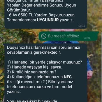Yaşama Destek Vakfı Yalan Söyleyerek Hesap Ve Kişisel Bilgilerimiz İstendi