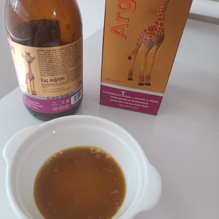 Argivit Şurup Rengi Ve Kokusu Değişti