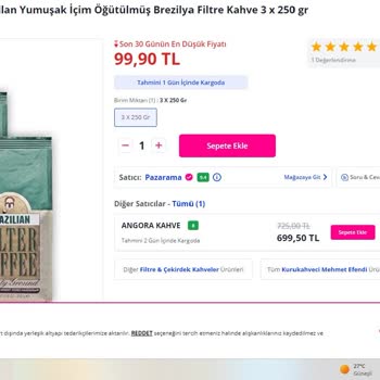 Pazarama İade Talebi Olmadan Siparişimin İptal Edilmesi!