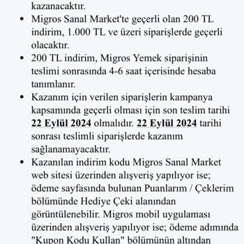 Migros Kampanya Problemi Ve Müşterinin Yanıltılması.