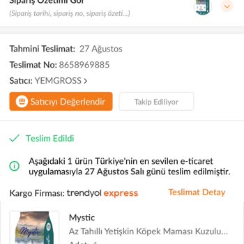 Trendyol My Stic Mama Alerji Ve Tüy Dökülmesi