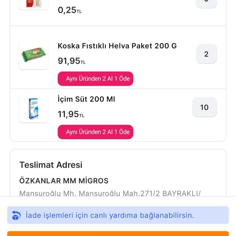 Ayıptır Yaptığın Migros Daha Alışveriş Yapmam