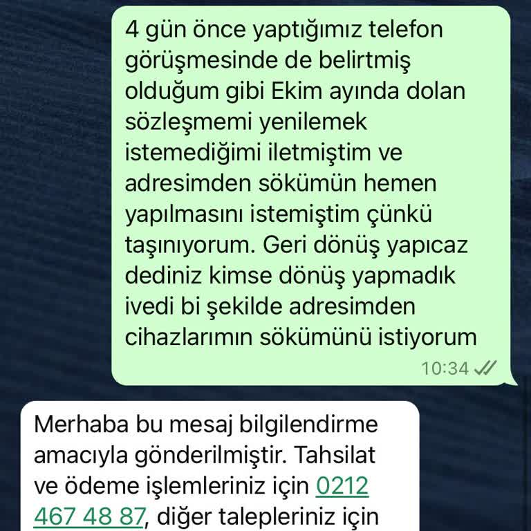 Pronet İptal Sorunları Ve Gelmeyen Söküm Ekibi