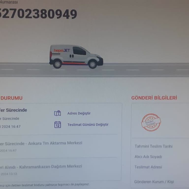 Hepsijet Kargo Firmasının İlgisizliği