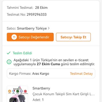 Smartberry Ürününün Arkasında Durmuyor