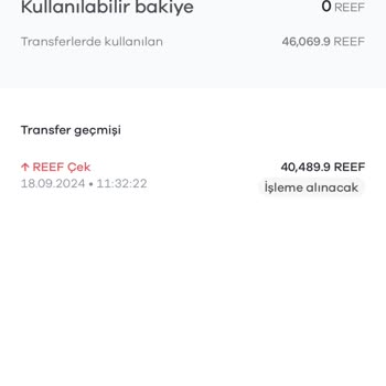 Paribu Borsasında Reef Coin Fiyat Farkı Ve Transfer Sorunu