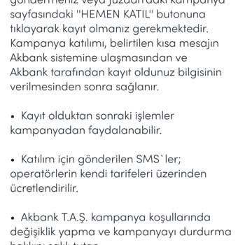 Akbank Wings Kredi Kartımın Puanları Yatırılmadı