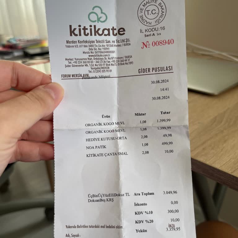 Kitikate İade Edilen Ürünün Ücreti Ödenmedi