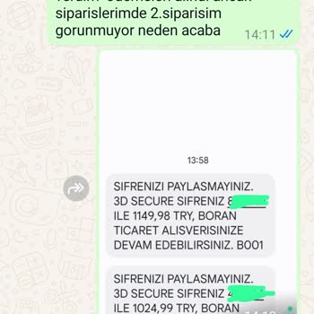 Modasevda Ticaret Şirketinden İade Sorunları