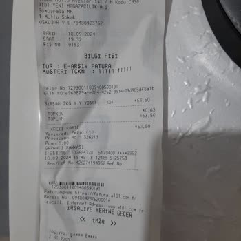 A101 Şikayet Alışveriş Şikayet