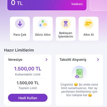Hadi - TOMBANK Hadi Kredi Neden Geriye Aldı Kredimi