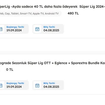 Tod TV Paket Yükseltildiğinde İçerik Kaybı