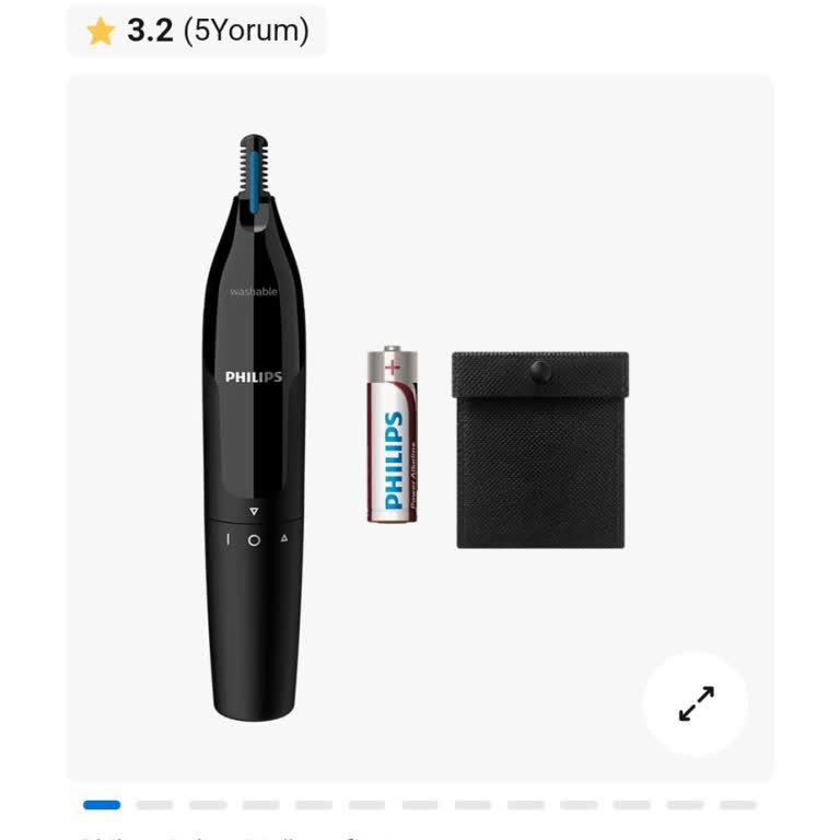 Philips NT1000 Burun Kıl Makinesi Kılları Almıyor