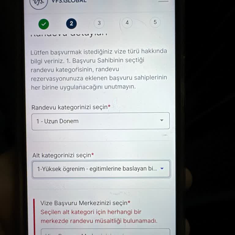 VFS Global Vize Başvuru Polonya