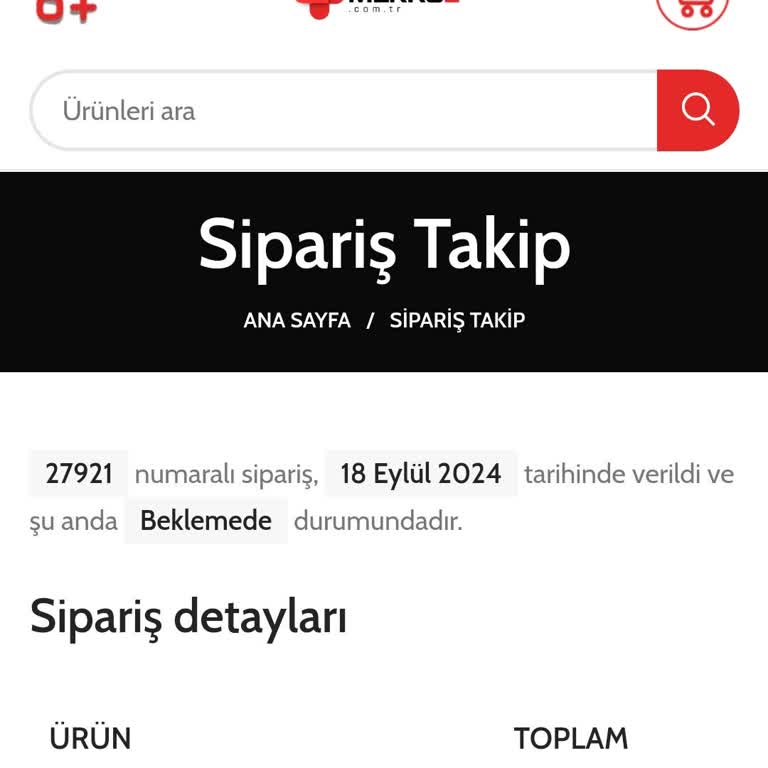 Merkül Ödemeyi Yaptım Ürün Gelmedi