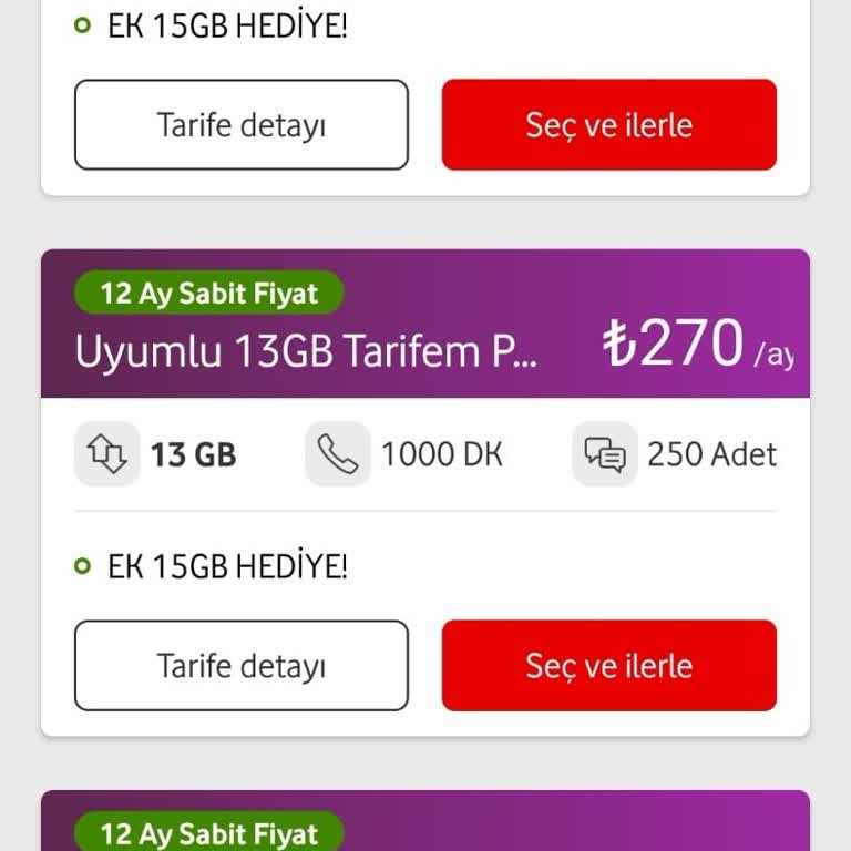 Vodafone Red Tarifeleri ve Müşteri Memnuniyetsizliği