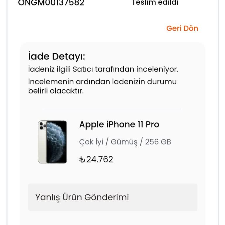 Getmobil Para İadesi Gecikmesi