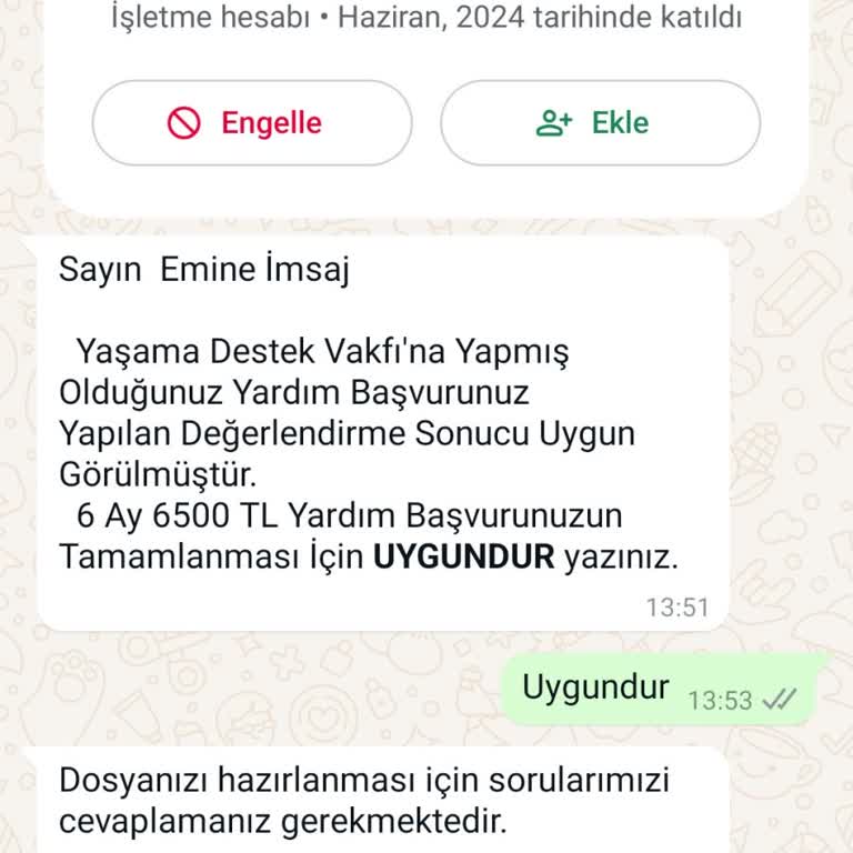 Yaşama Destek Vakfı Yaşam Destek Vakfı