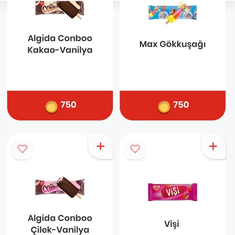 Algida Uygulamasında Dondurma Çok Az Var