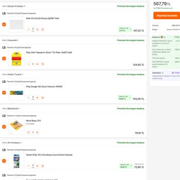 Hepsiburada Premium Müşteriye 2 Adet Ürün Aldırma Zorunluluğu