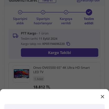 N11 Mağazasından Alınan TV Ve Yaşanan Fatura Sorunları