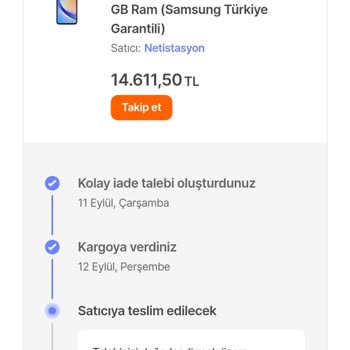 Hepsiburada Kargo İade Sorunu