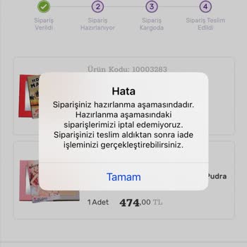 Gratis Ürünlerimi Göndermiyor. Siparişi İptal Etmiyor