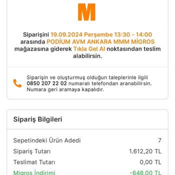 Migros Tarihi Geçmiş Ürün Satıyor