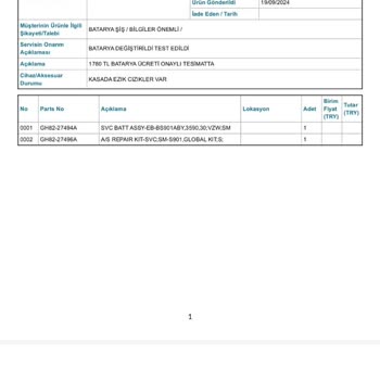 Samsun Bayrak Elektronik - Samsung Yetkili Servis Kusurlu Teslimat