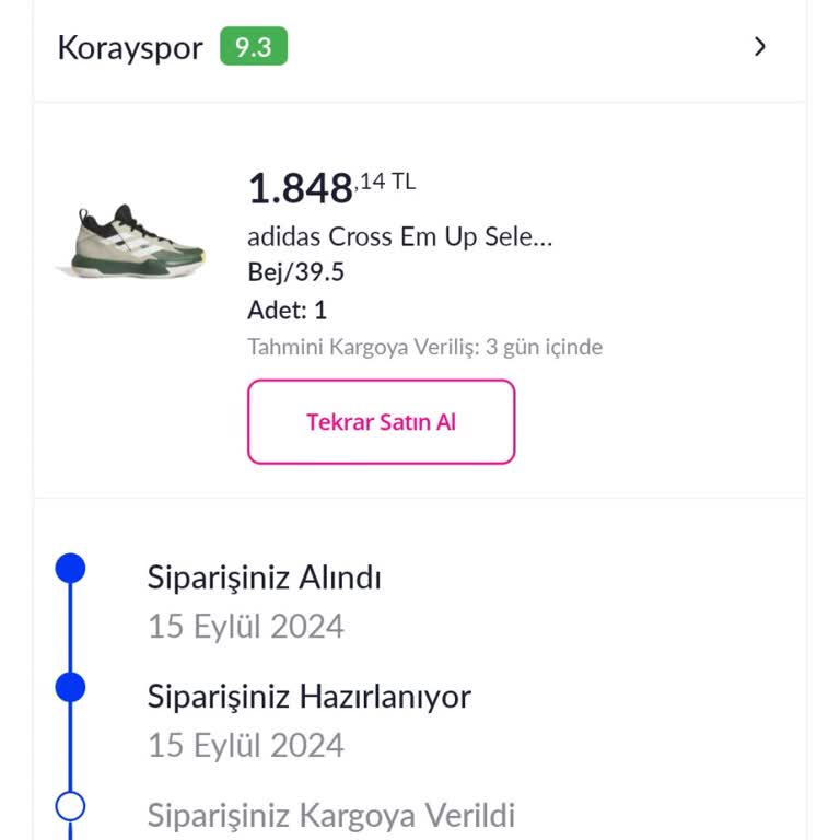 Pazarama Ürün Kargoya Verilmiyor