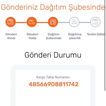 Horoz Lojistik Ürünler Teslimat Şubesinde Bekletiliyor