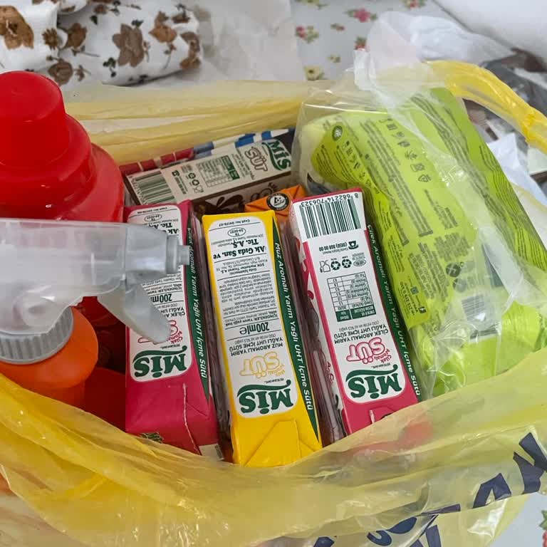 Şok Marketler Şok Şok Şok Temizlik Ve Gıda Ürünleri Tek Poşette