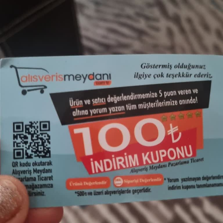 Trendyol Alışveriş Meydani İndirim Hakkımı Vermedi