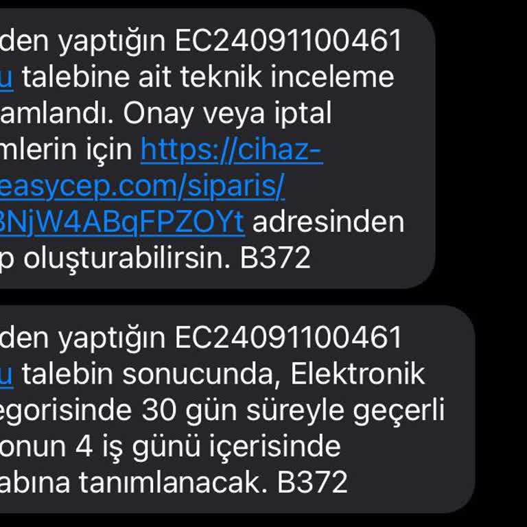EasyCep Mağduriyet 4 İş Gününü Geçen Bir Sürede