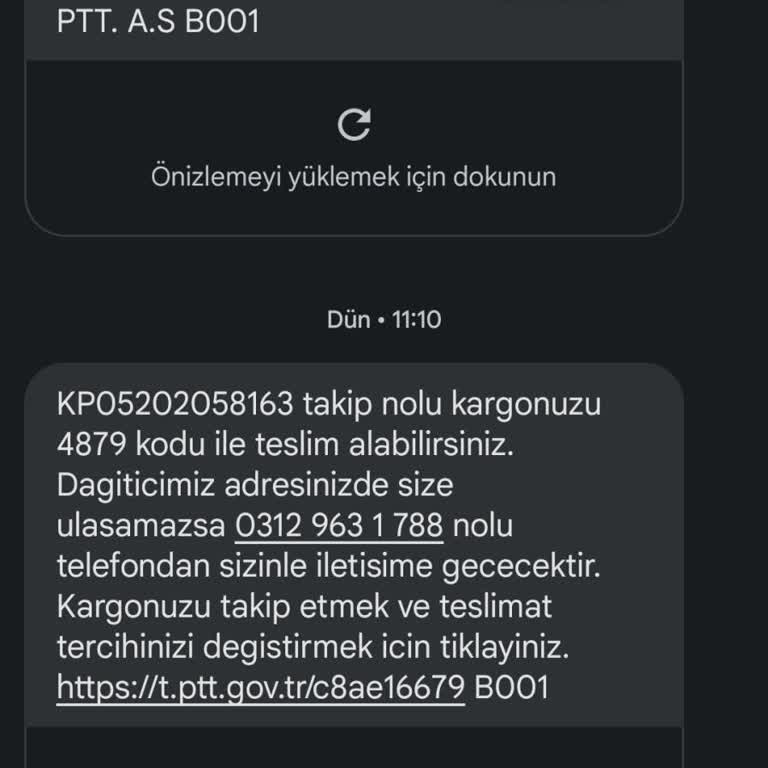 PTT Kargo Gecikmesi Ve Müşteri Temsilcisinin Yanlış Bilgi Vermesi
