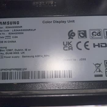 Samsung Odyssey G3 24 1ms 144hz Panel Değişimi